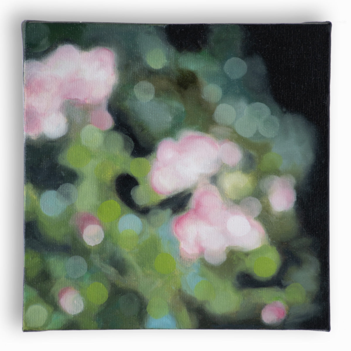 The Blooming Queen - The Rose Garden original oil painting on canvas
