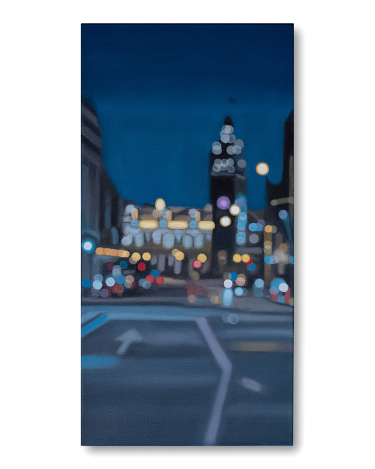 Dunedin Railway Station - original oil painting