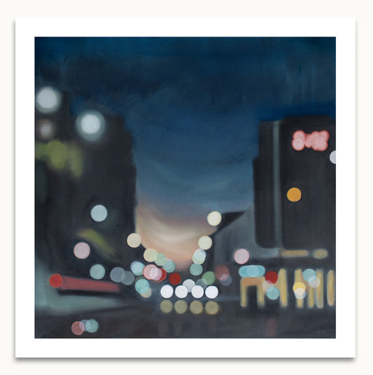 Twilight Tango - bokeh fine art print