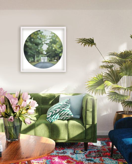 Band Rotunda bokeh - fine art print