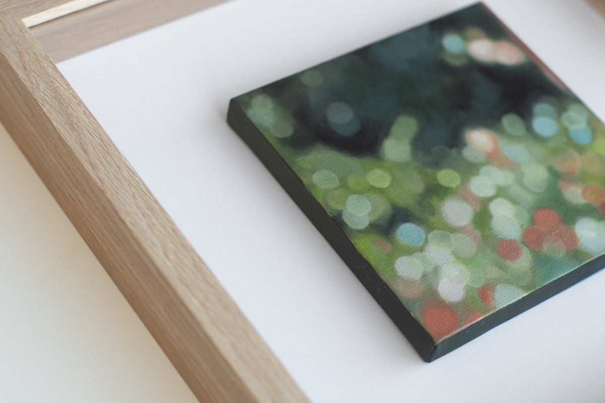 Flourishing - The Rose Garden original oil painting on canvas