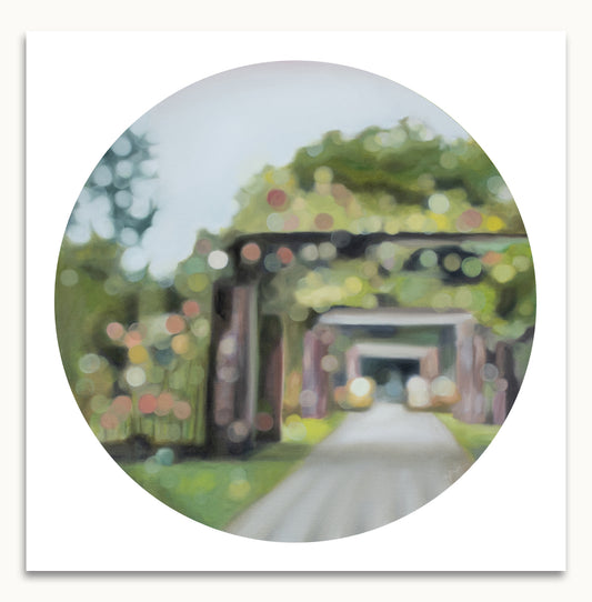 Rose Garden bokeh - fine art print