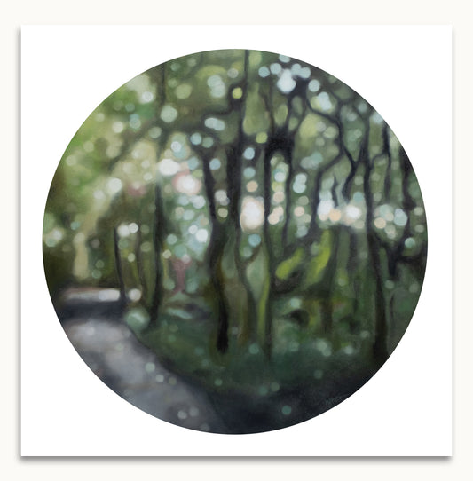 Trusting the Path - bokeh fine art print