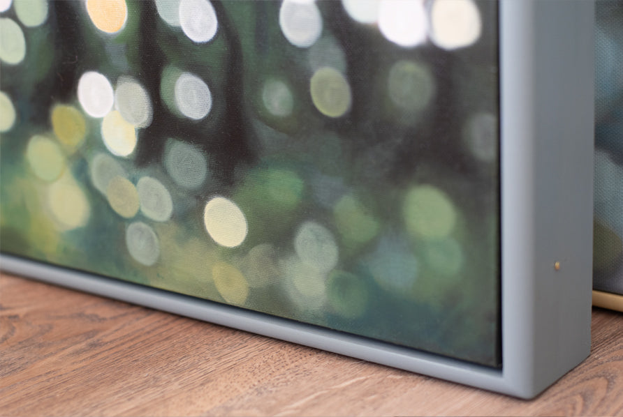 Filtered Dawn - original bokeh oil painting