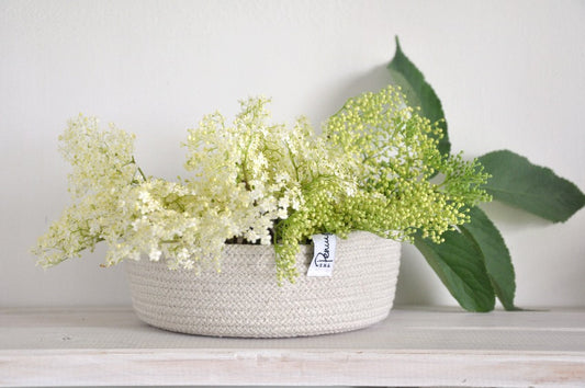 Valet Tray - rope basket