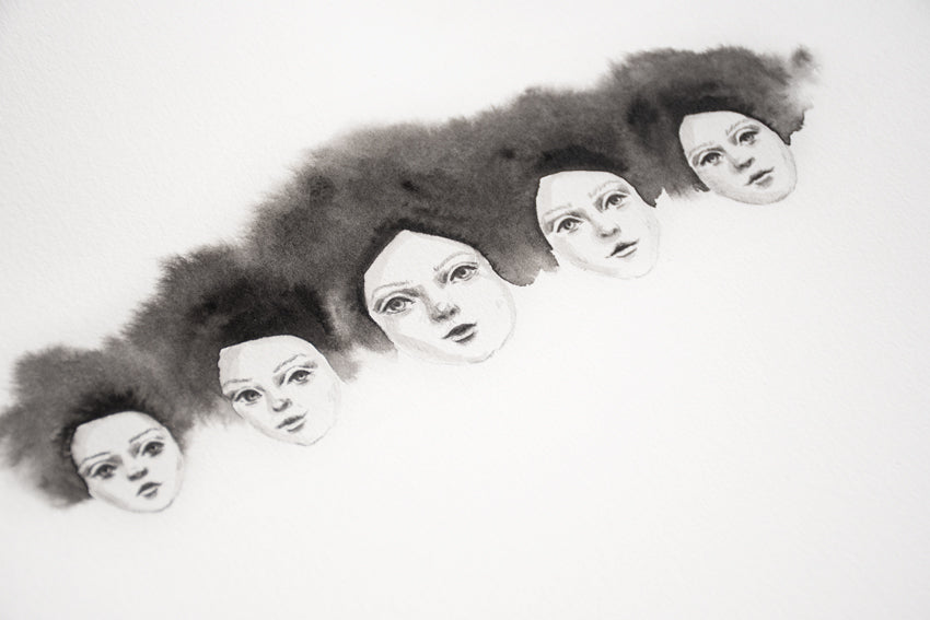 Wild Watercolour Sisterhood