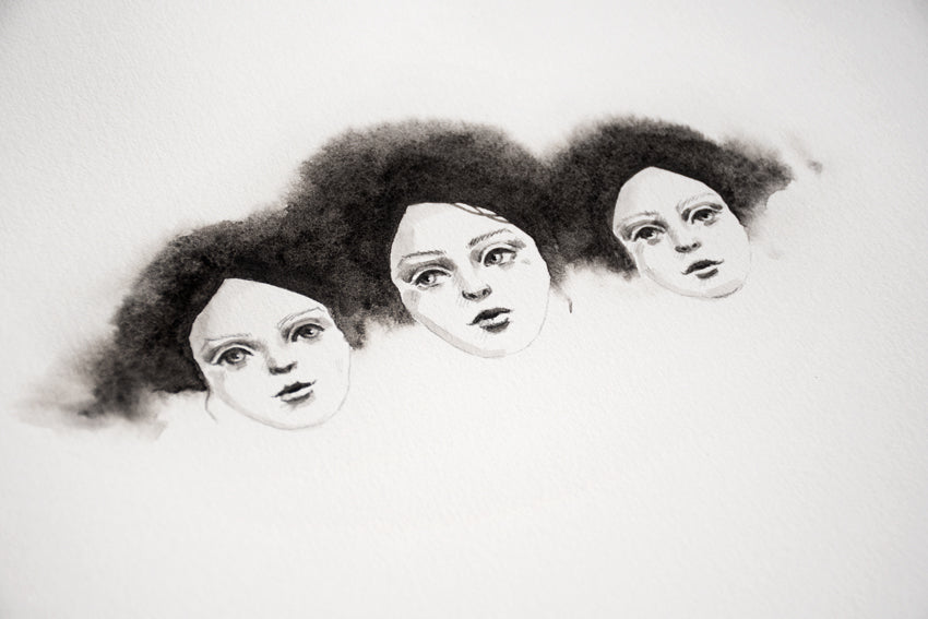 Wild Watercolour Trio