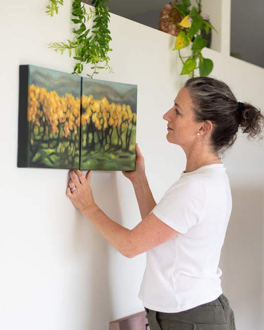 "Why are your paintings blurry?"