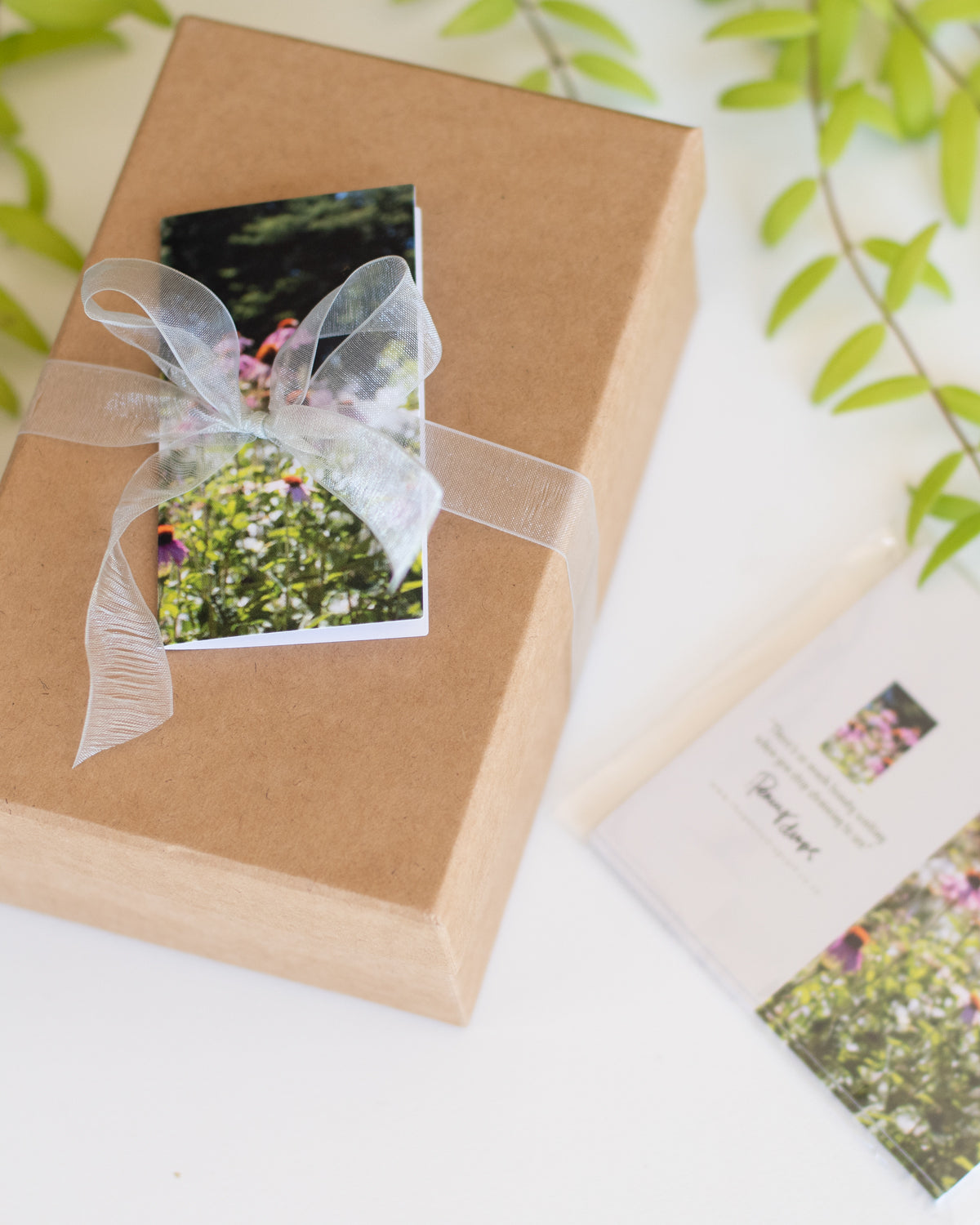 Blurry flower note cards - set of 10