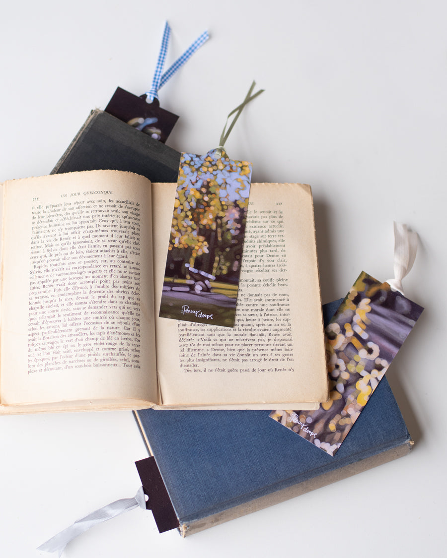 Printable Bokeh Bookmarks - Instant Download