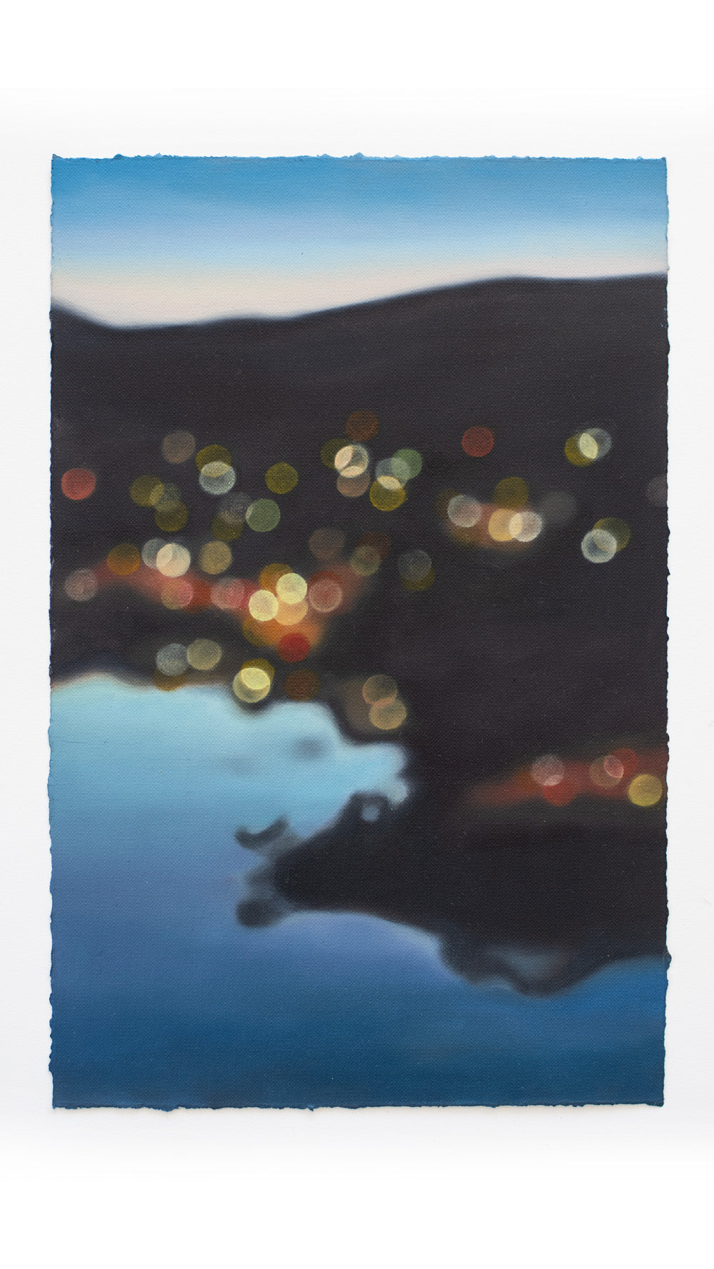 Original oil painting - Lookout: Cromwell