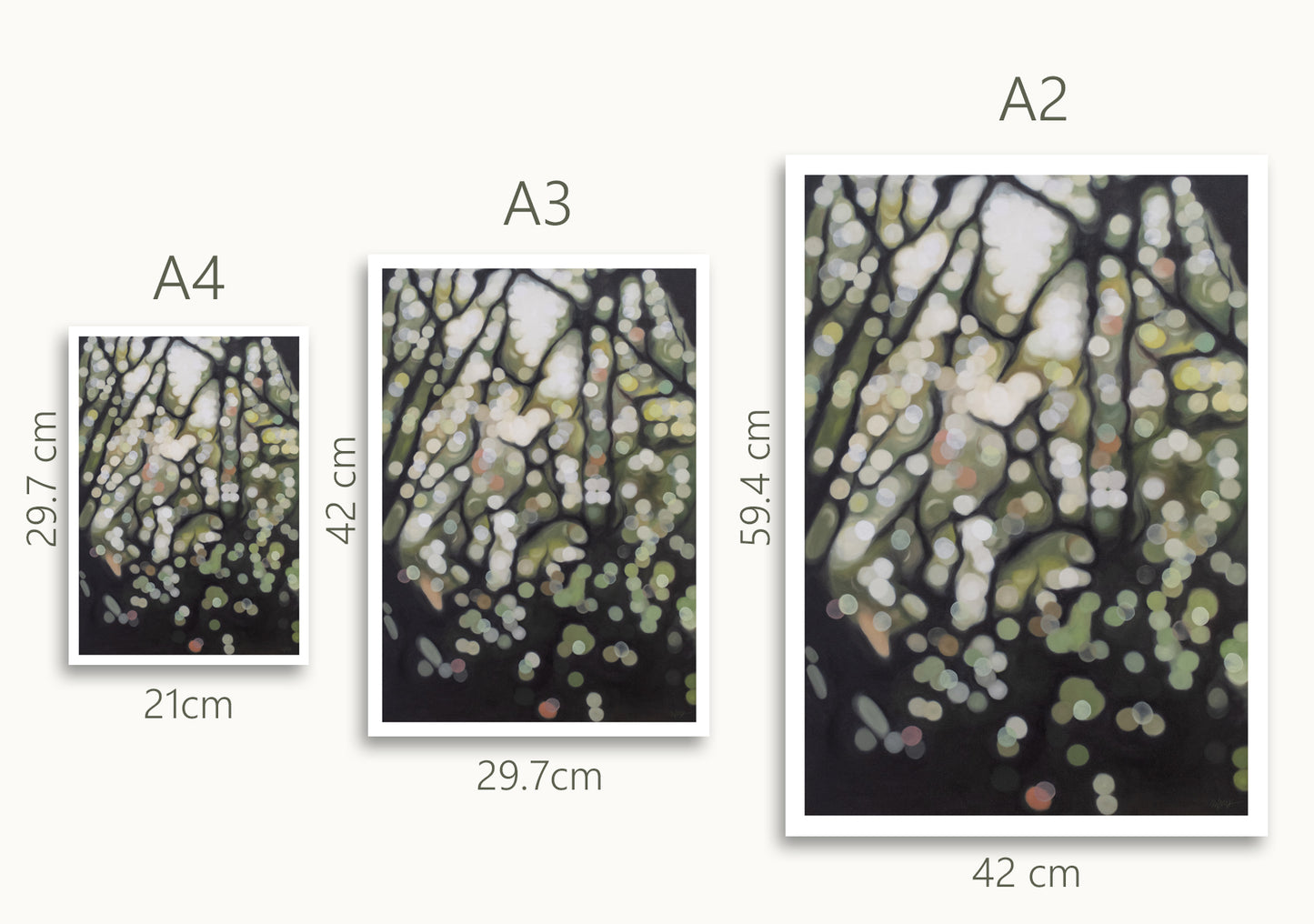 Komorebi bokeh - fine art print