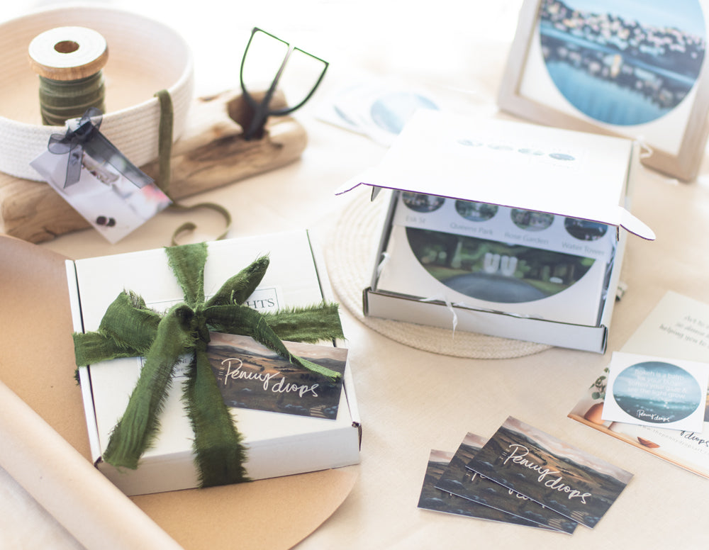 Dunedin Lights: Set of 4 Dunedin bokeh art prints