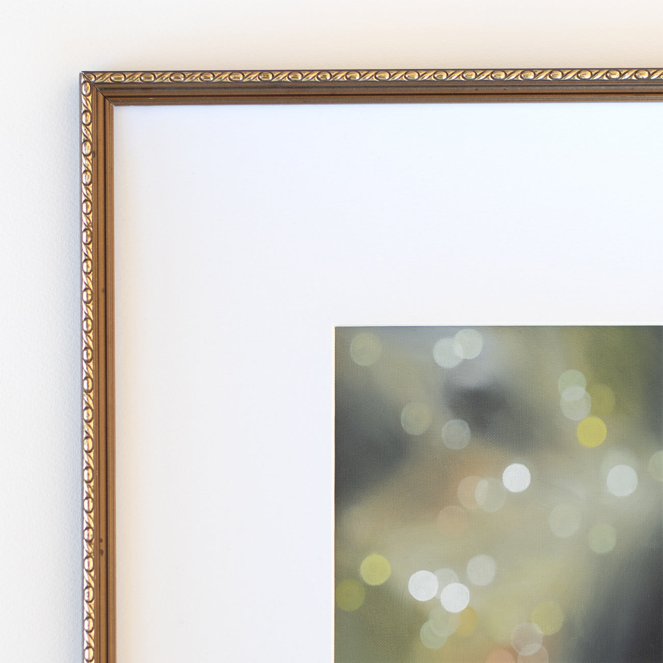 Glimmer 12 - Abstract green bokeh