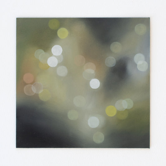 Glimmer 12 - Abstract green bokeh
