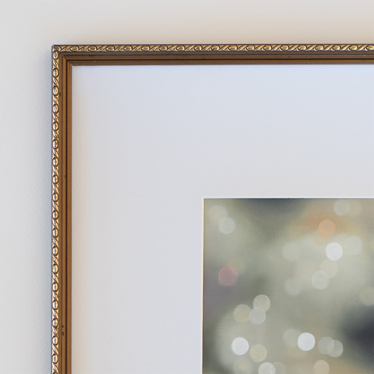 Glimmer 13 - Abstract peach bokeh