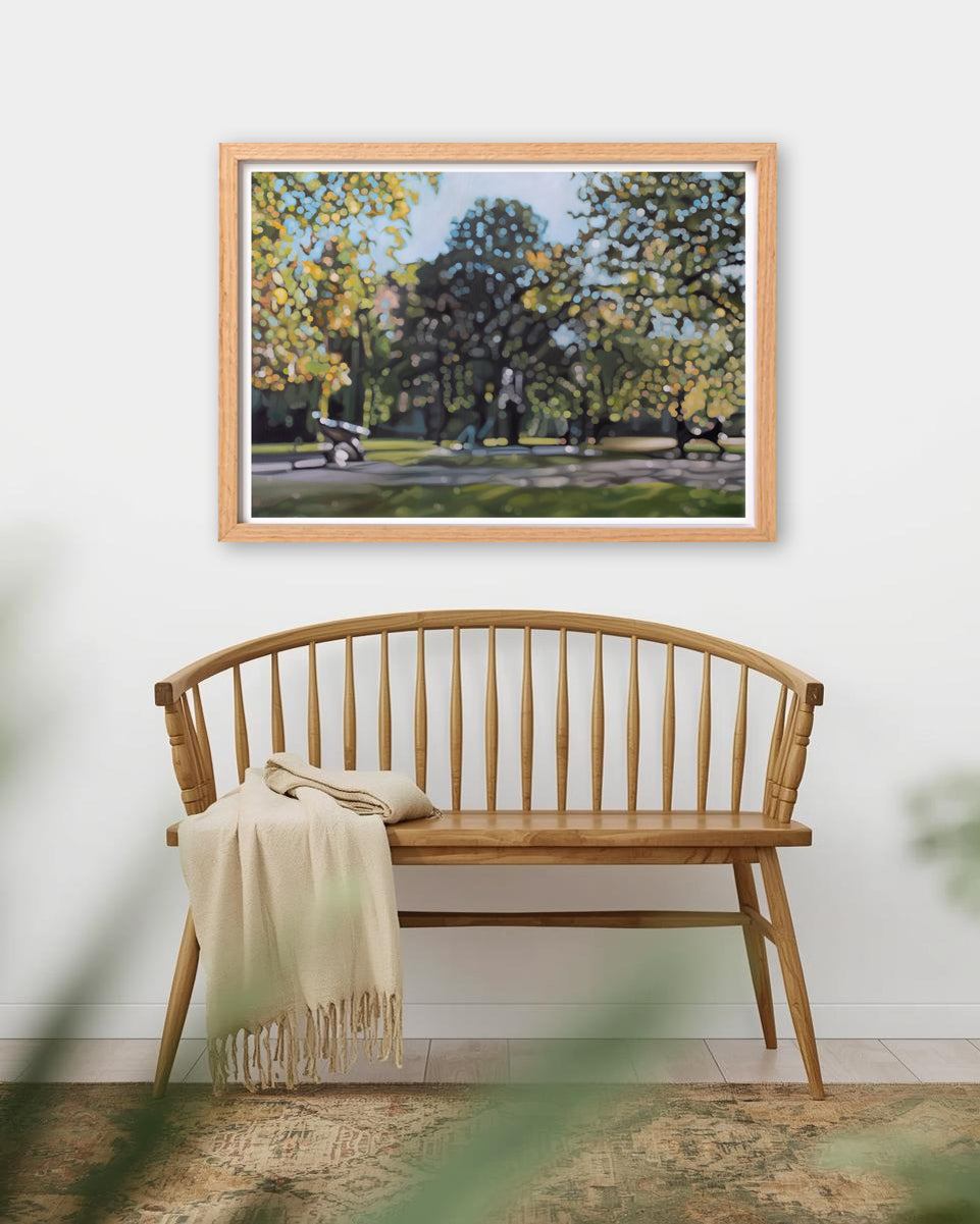 NEW Walk in the Park - fine art bokeh print