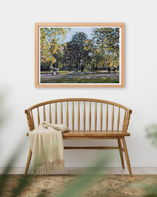 NEW Walk in the Park - fine art bokeh print