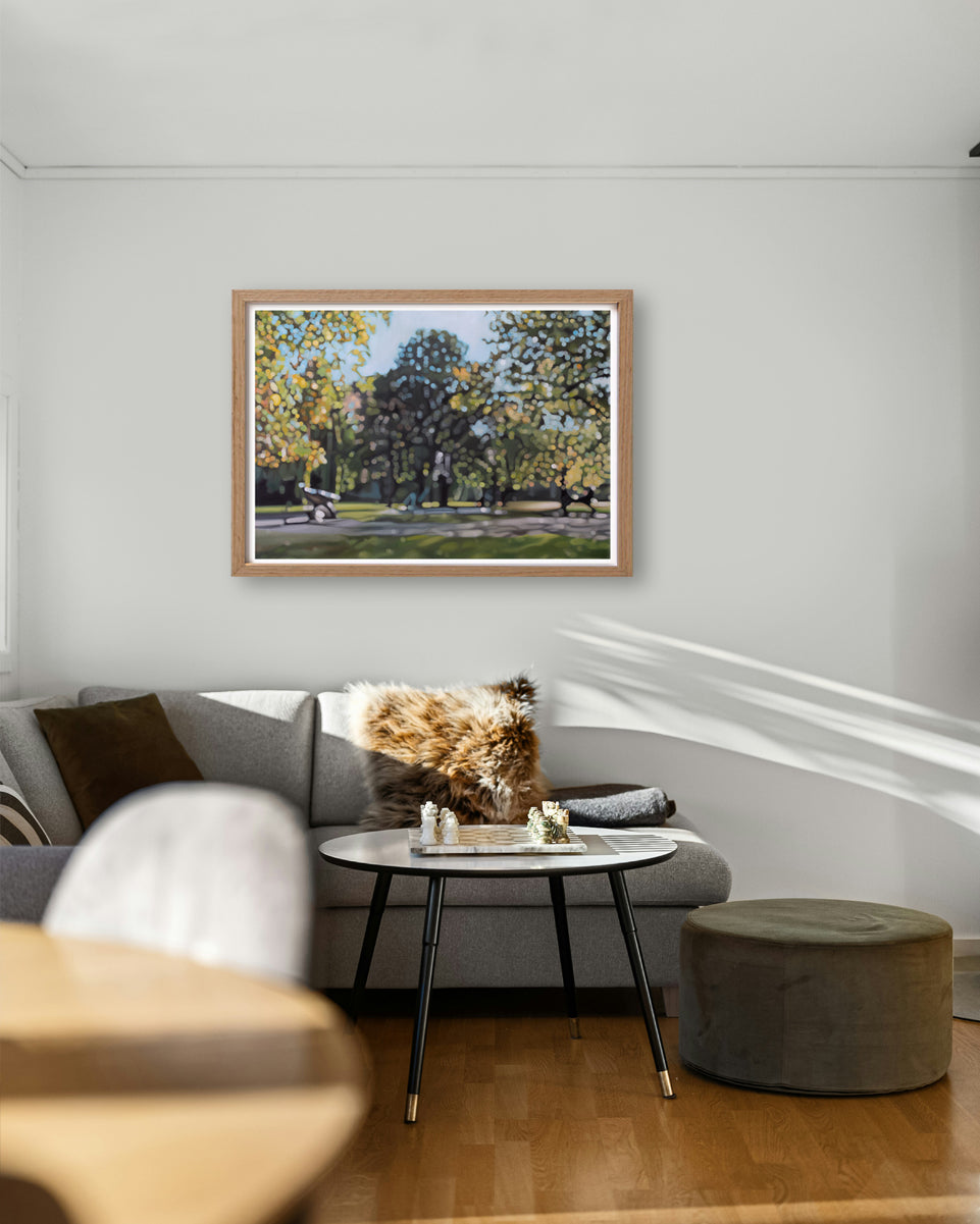 NEW Walk in the Park - fine art bokeh print