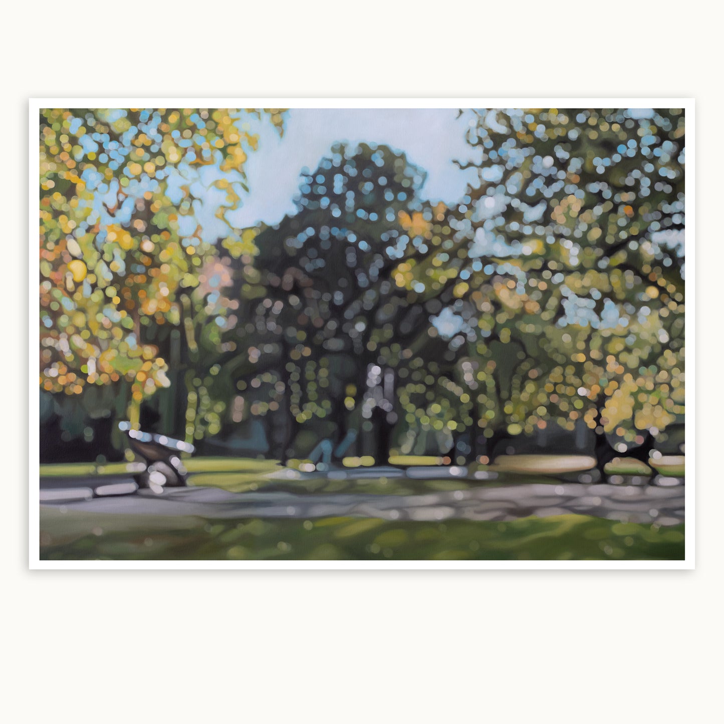 NEW Walk in the Park - fine art bokeh print
