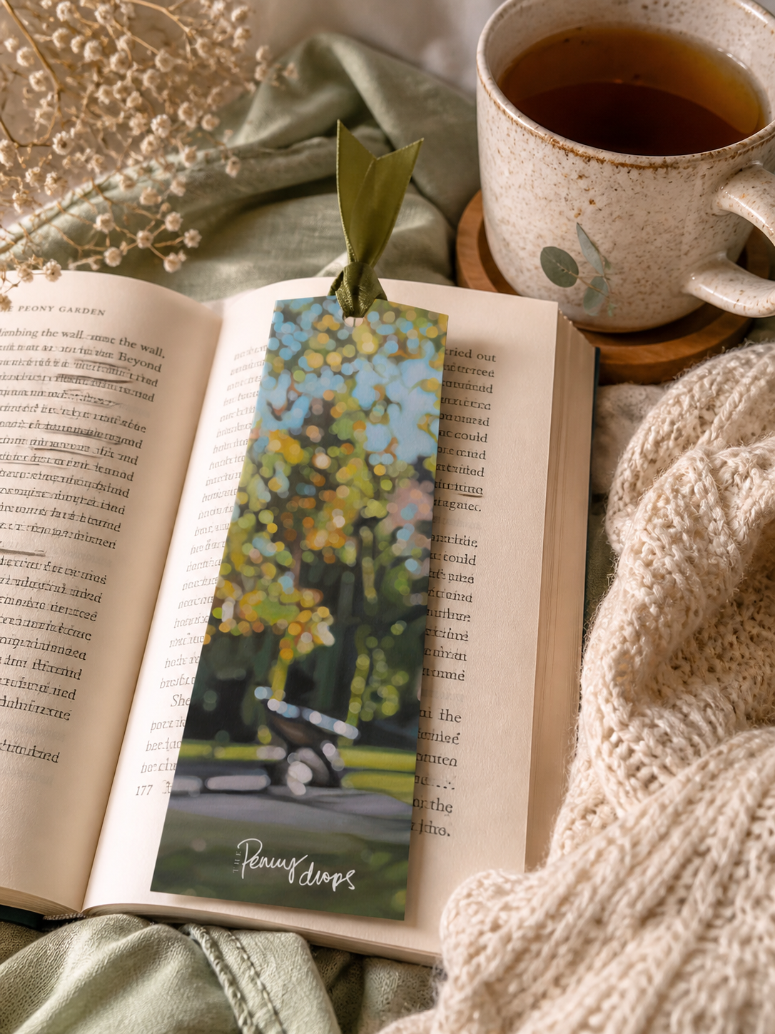 Printable Bokeh Bookmarks - Instant Download