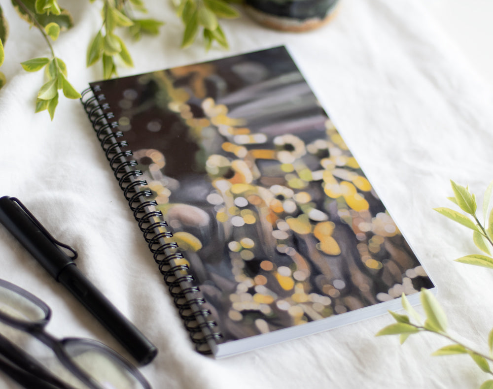 Sunflower notebook: A5, unlined pages