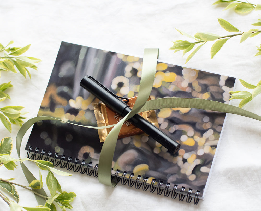 Sunflower notebook: A5, unlined pages