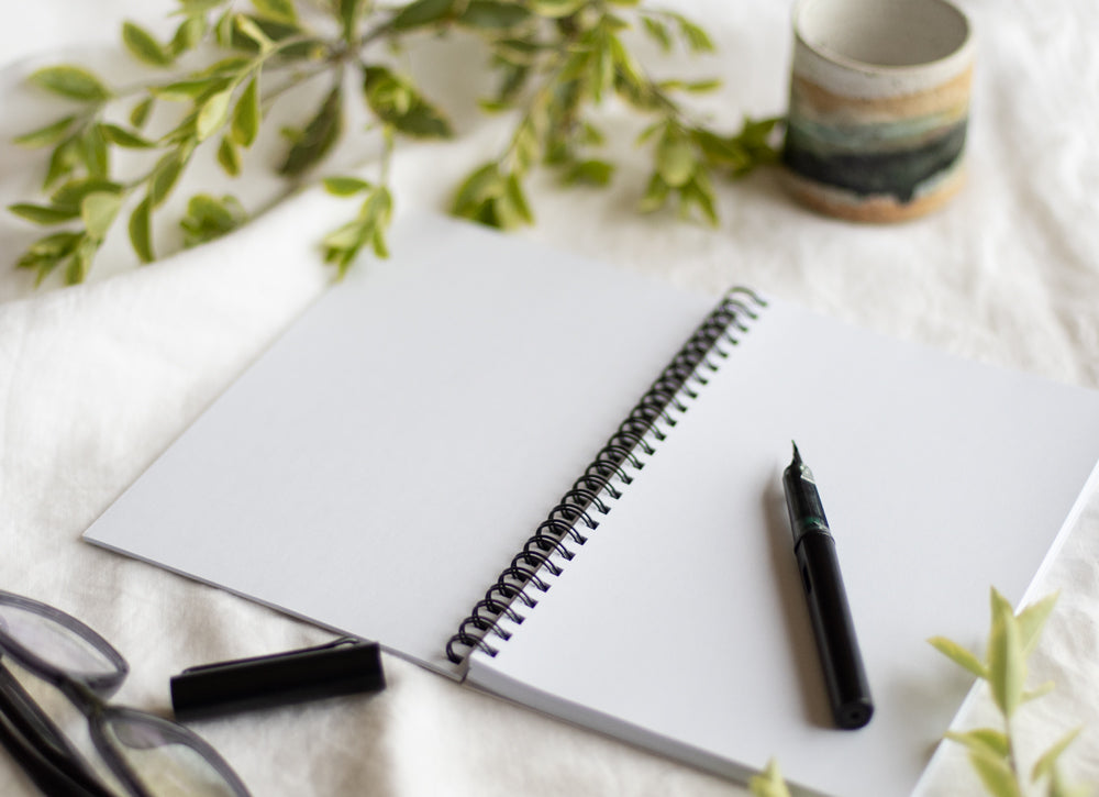 Sunflower notebook: A5, unlined pages