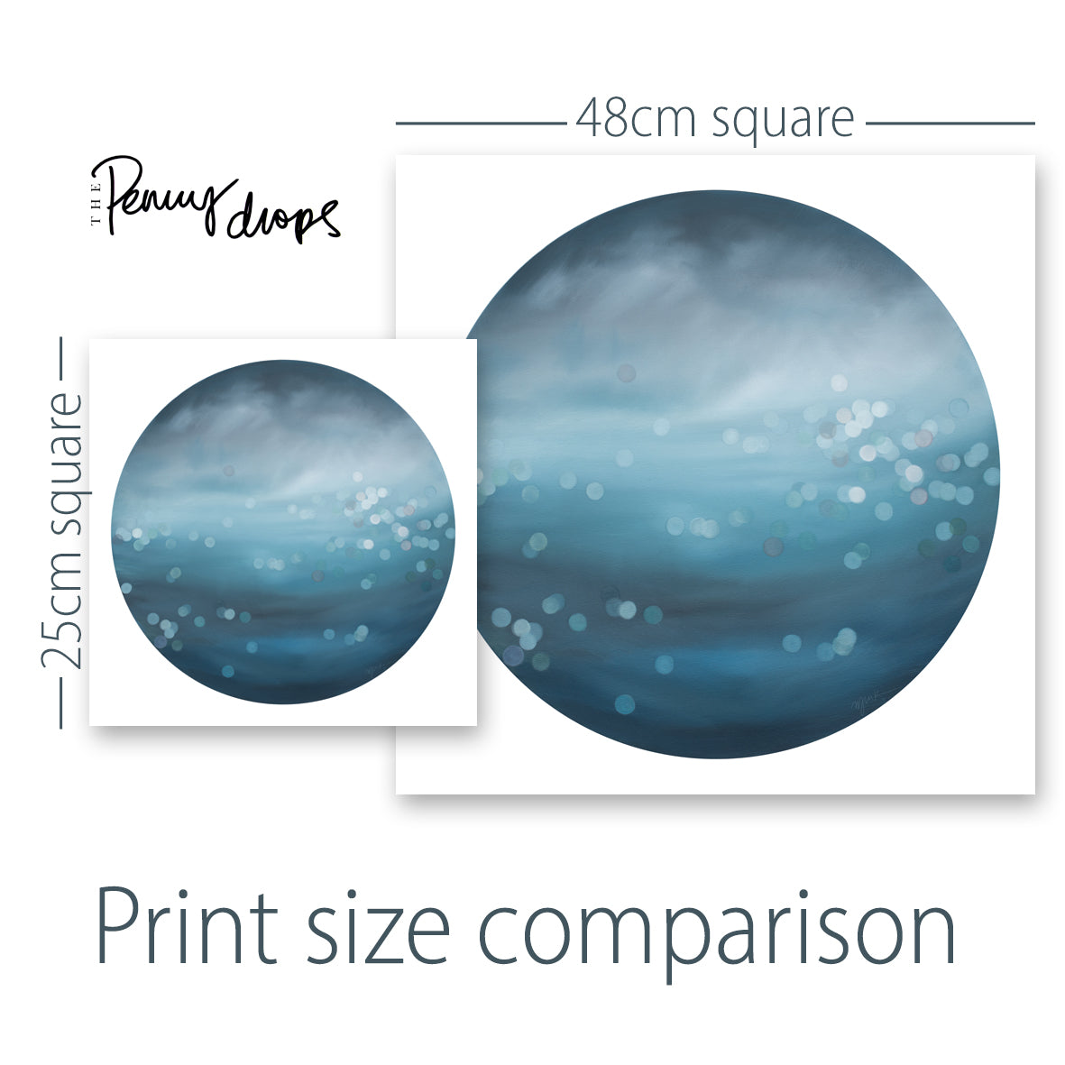 Foveaux Strait bokeh - fine art print
