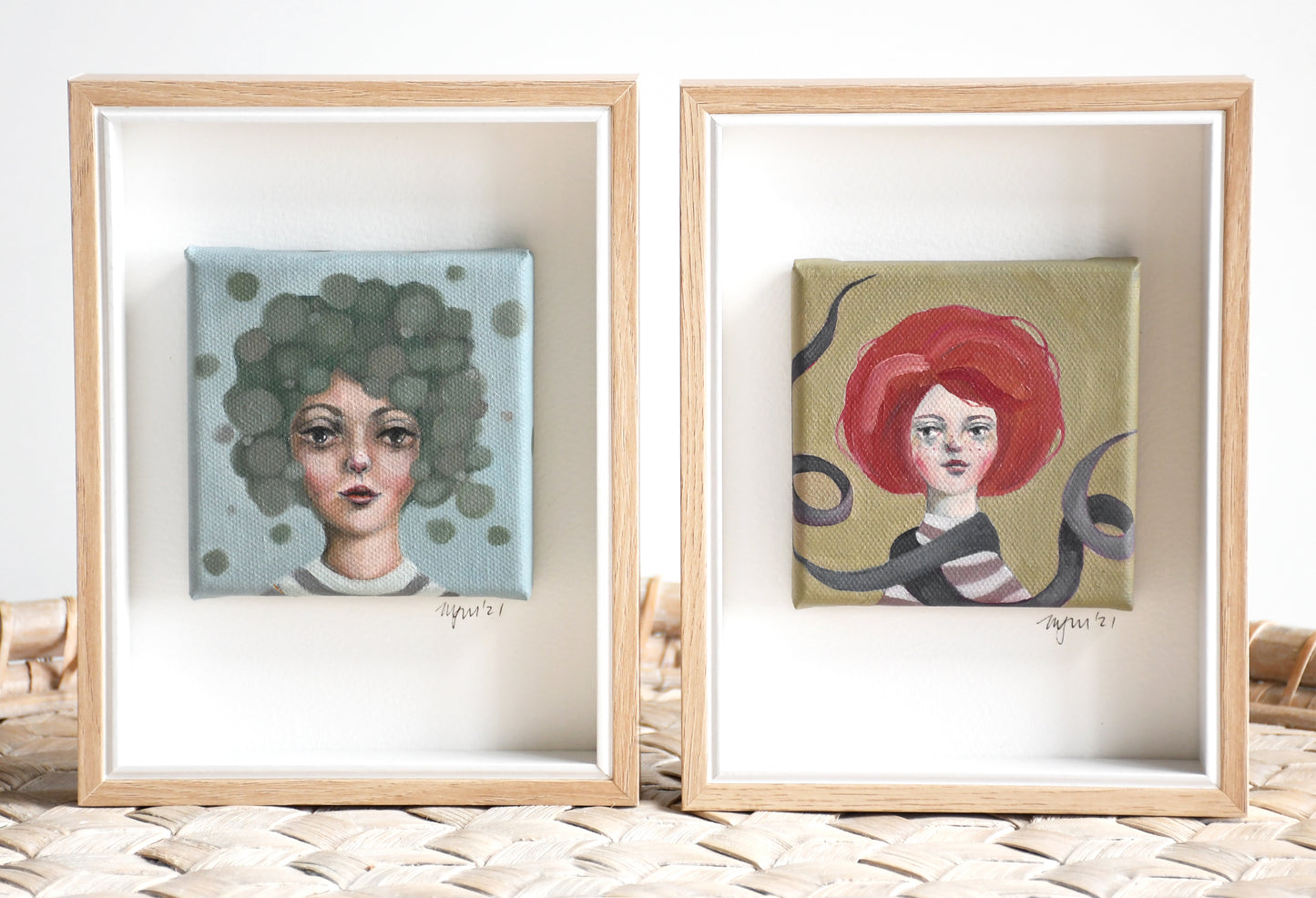 Small original portrait - Elfie