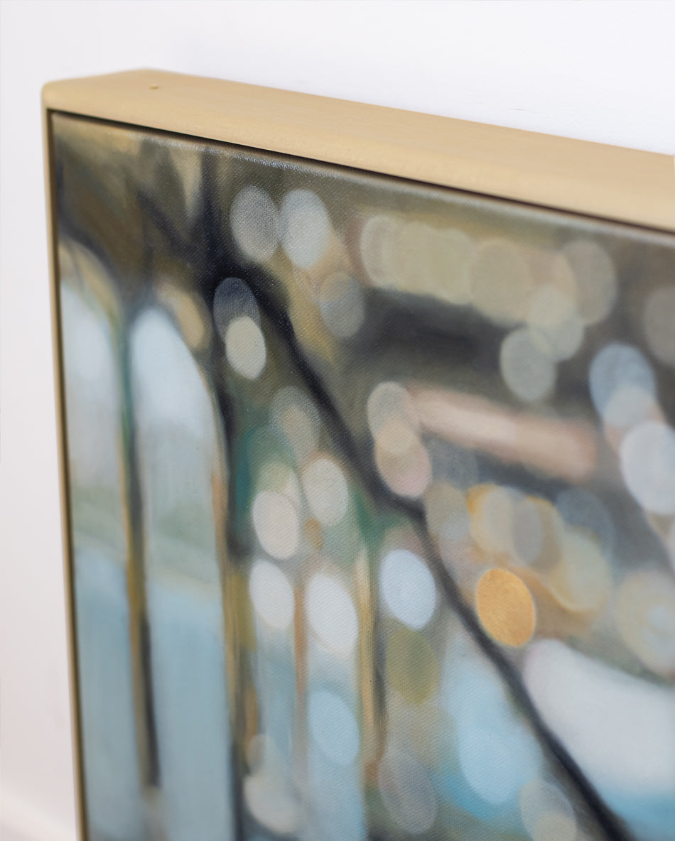 Light Leaks - original bokeh oil painting