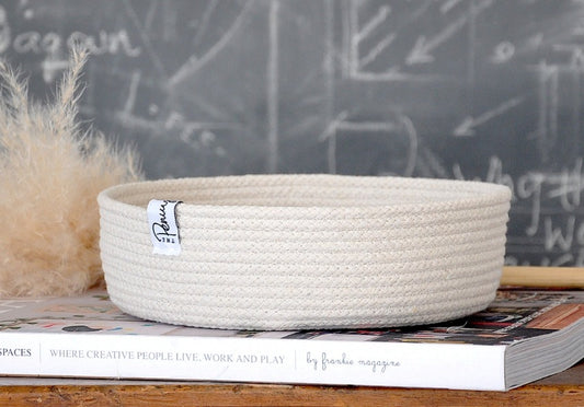 Valet Tray - rope basket