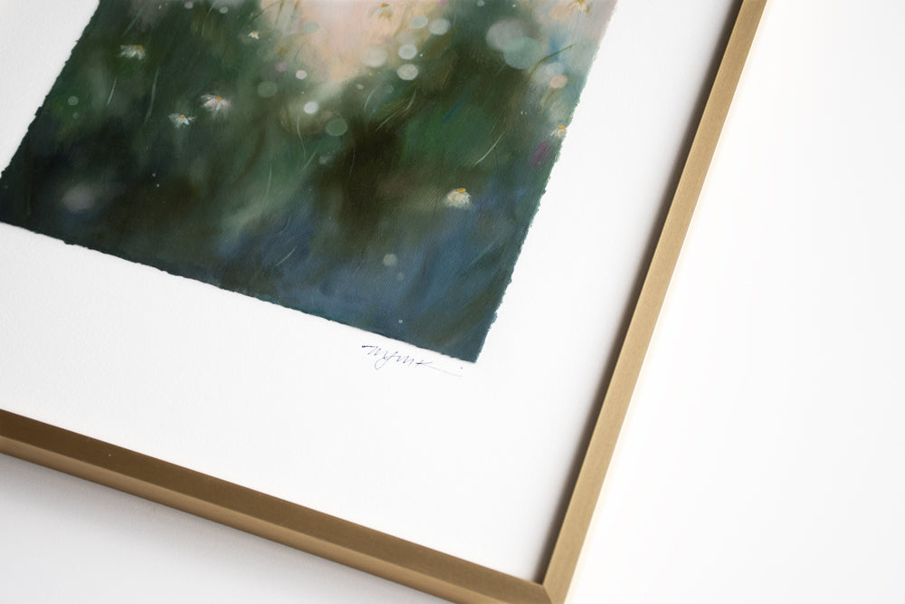 Original oil painting - Where Whispers Hide