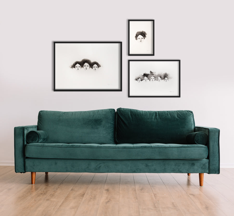 Wild Watercolour Trio